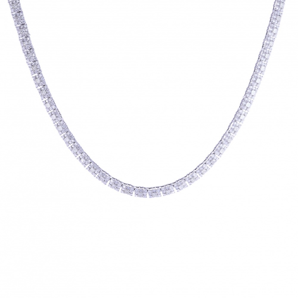 ジュエリー　ネックレス DIAMOND HORSESHOE NECKLACE(2SN1661)SV925/K10 ネックレス