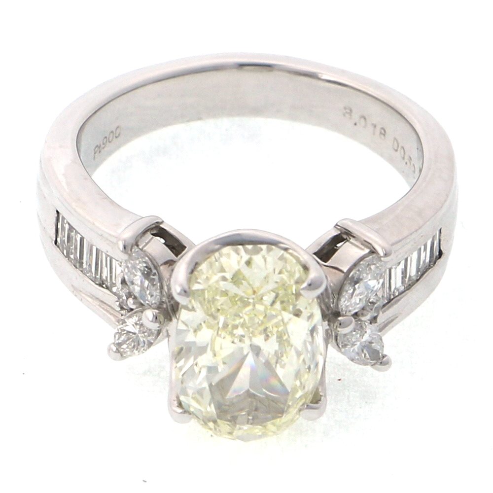 プラチナ900 ダイヤモンド リング J410252 | ユキザキセレクトジュエリー