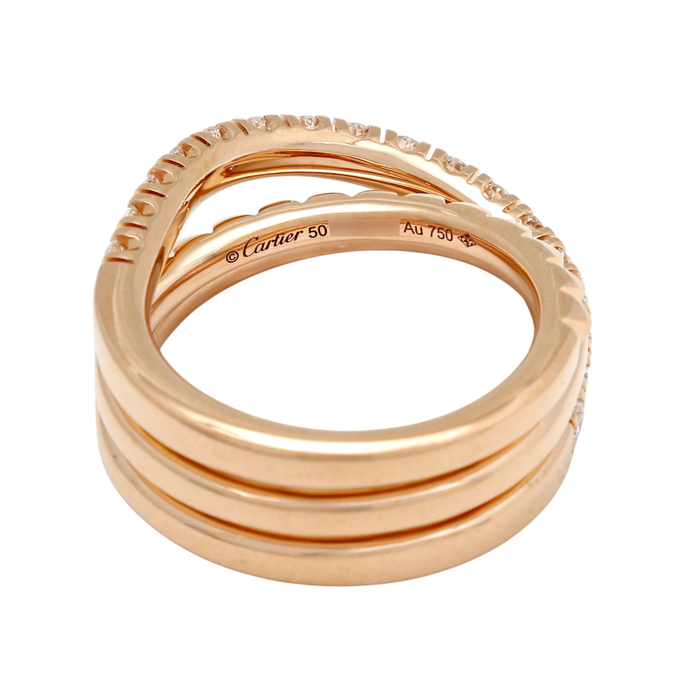 中古] カルティエ エタンセル ドゥ カルティエ セミパヴェセッティング