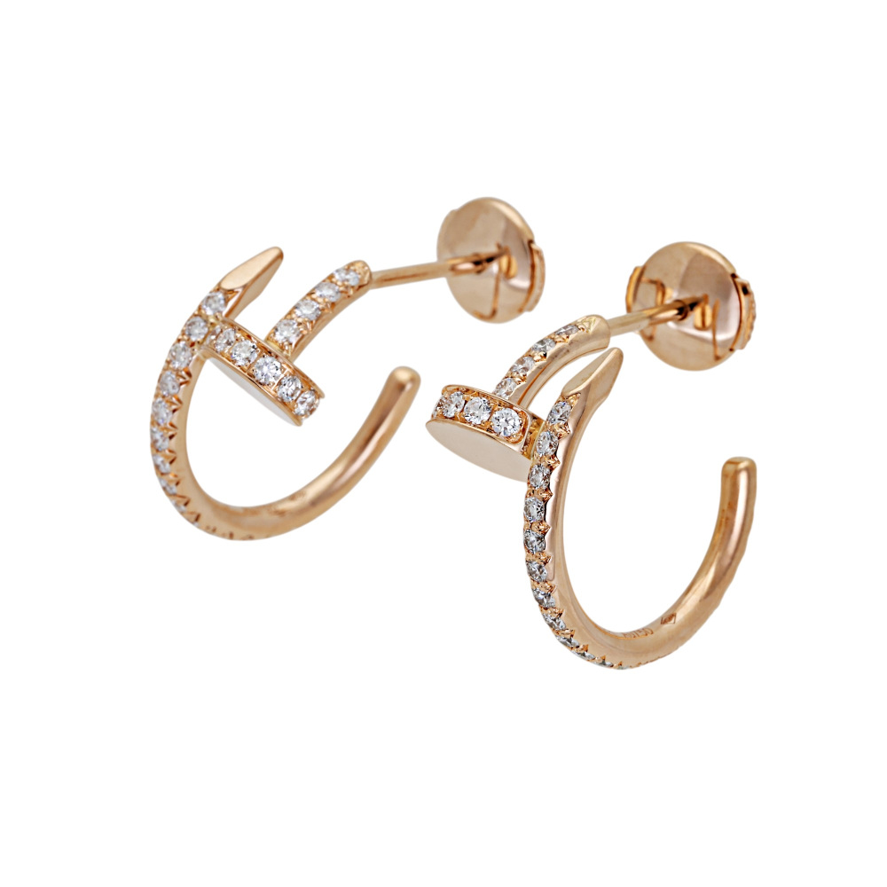 中古] カルティエ ジュストアンクル スモールモデル パヴェ