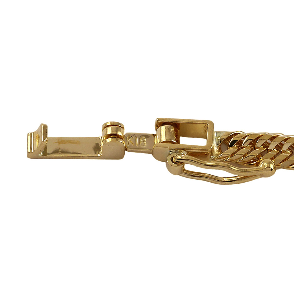 K18イエローゴールド 喜平 ネックレス トリプル12面 約50cm 約14.61g