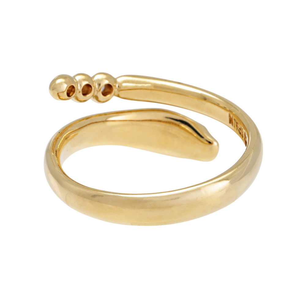 ティファニー　スクエア　スプラッシュ　エルサペレッティ　リング　6号 ティファニー スクエア スプラッシュ エルサペレッティ リング 6号