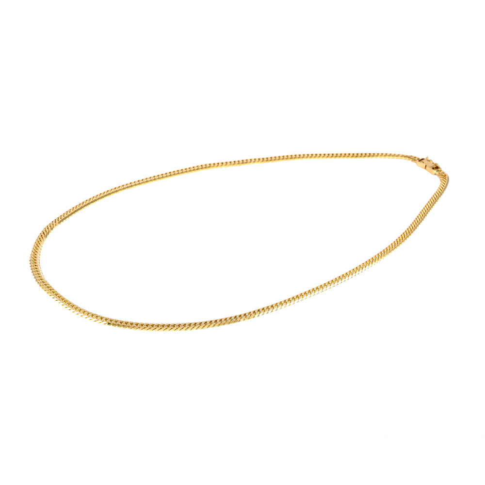 K18イエローゴールド 喜平 ネックレス ダブル6面 約60cm 約50.46g