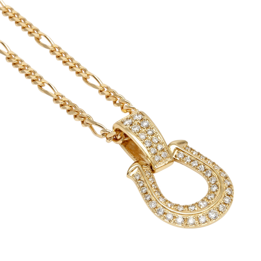 ゆきざきダイヤモンドネックレス K18イエローゴールド ダイヤモンド ネックレス J411649 | ユキザキ