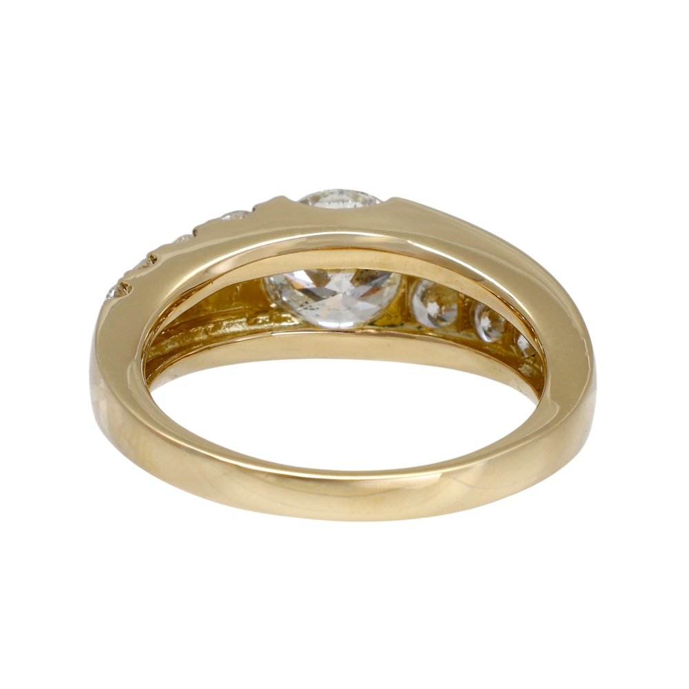 K18イエローゴールド ダイヤモンド リング J411686 | ユキザキセレクト