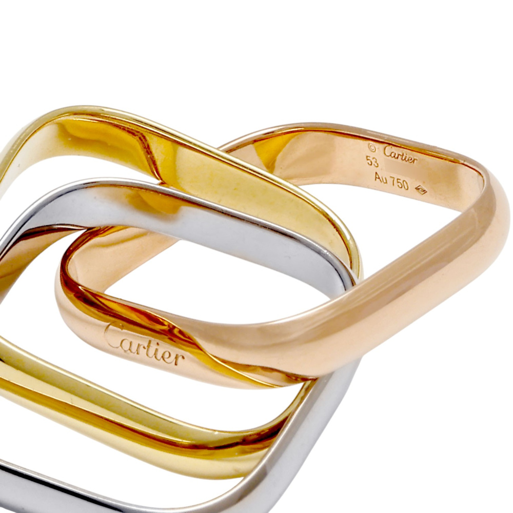 すぐ届く♪直営店‐Cartier- トリニティ クッション クラシック CARTIER カルティエ トリニティ クッションリング クラシック