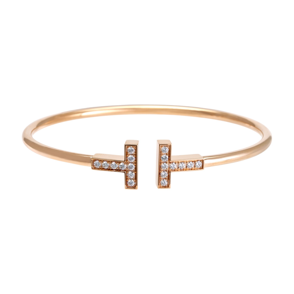 中古] ティファニー ティファニー T ワイヤー ブレスレット M 60010767