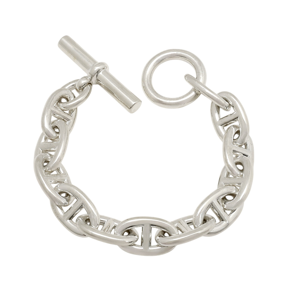 美品] エルメス シェーヌダンクル TGM 12コマ H101995B ブレスレット