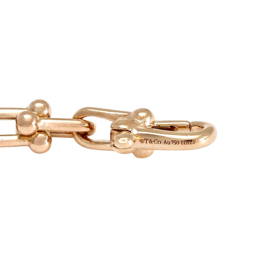 中古] ティファニー ハードウェア マイクロリンク ラージ 2コマ足し