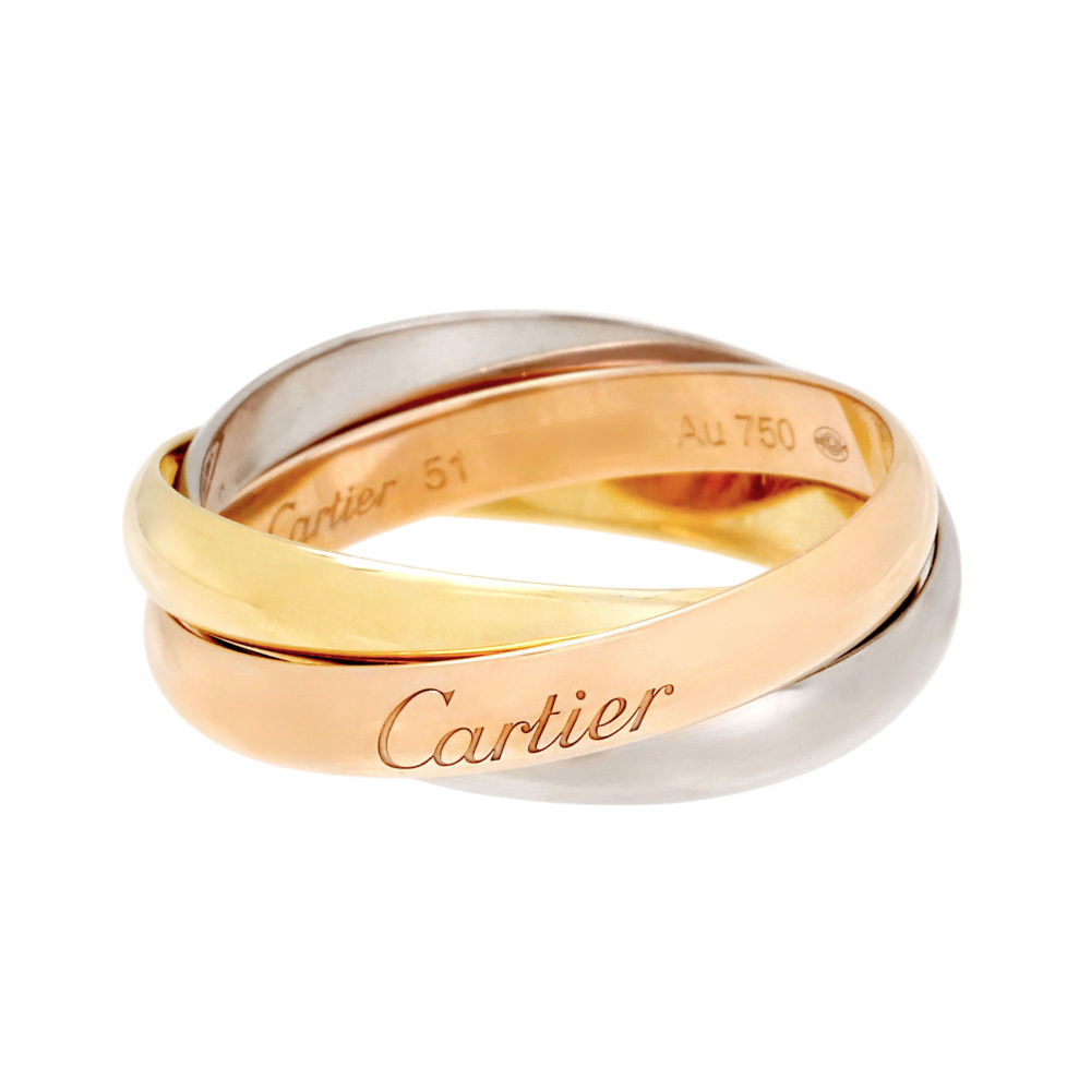 中古] カルティエ トリニティ SM B4086100 リング J412252