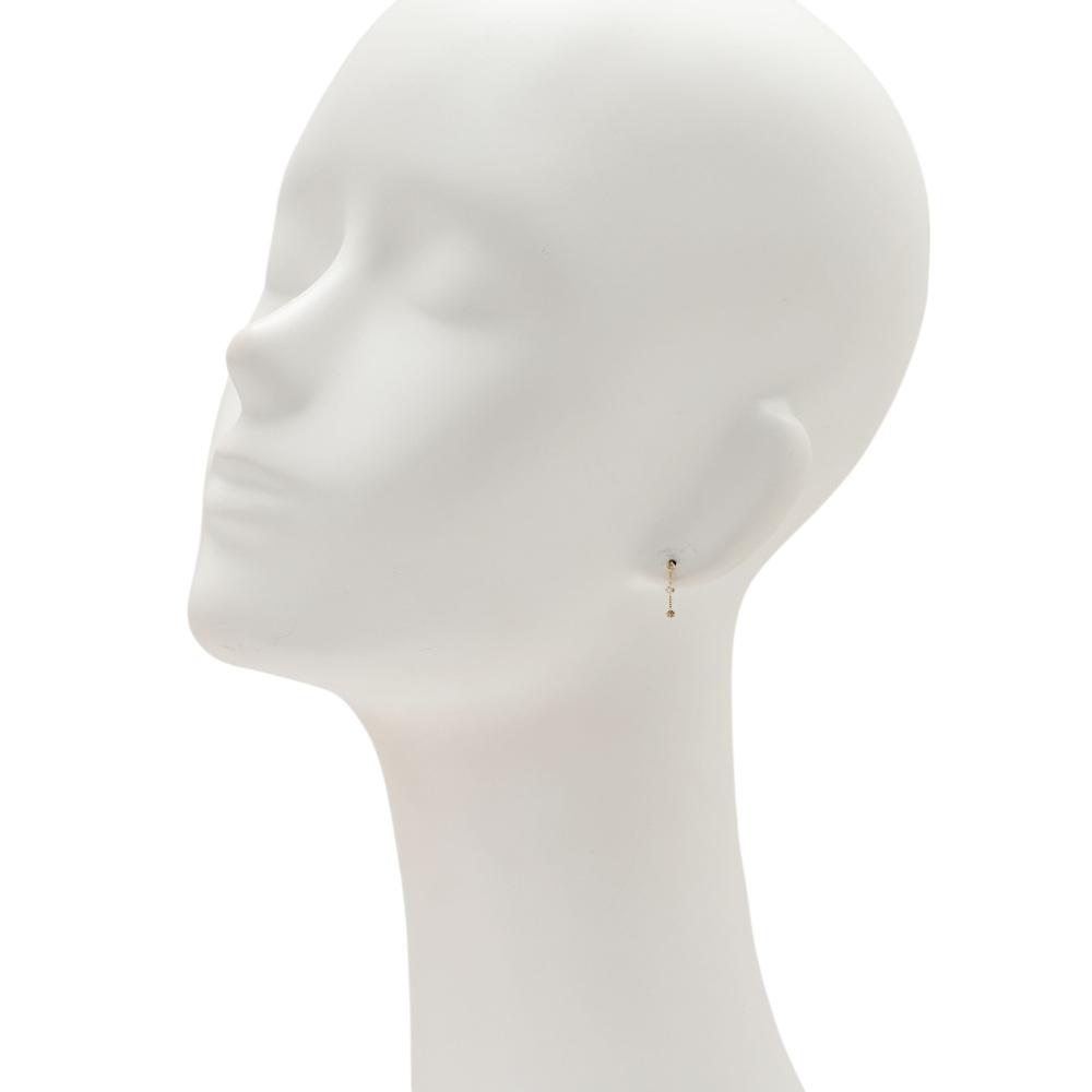 Ｋ18 ピアス K18イエローゴールド ダイヤモンド ピアス J412335 | ユキザキセレクト