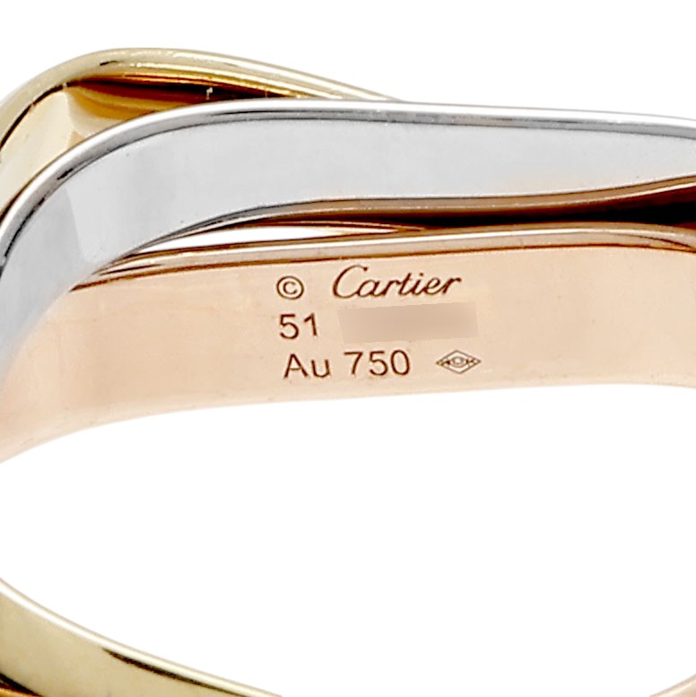 中古] カルティエ トリニティ クッション クラシックモデル B4240600