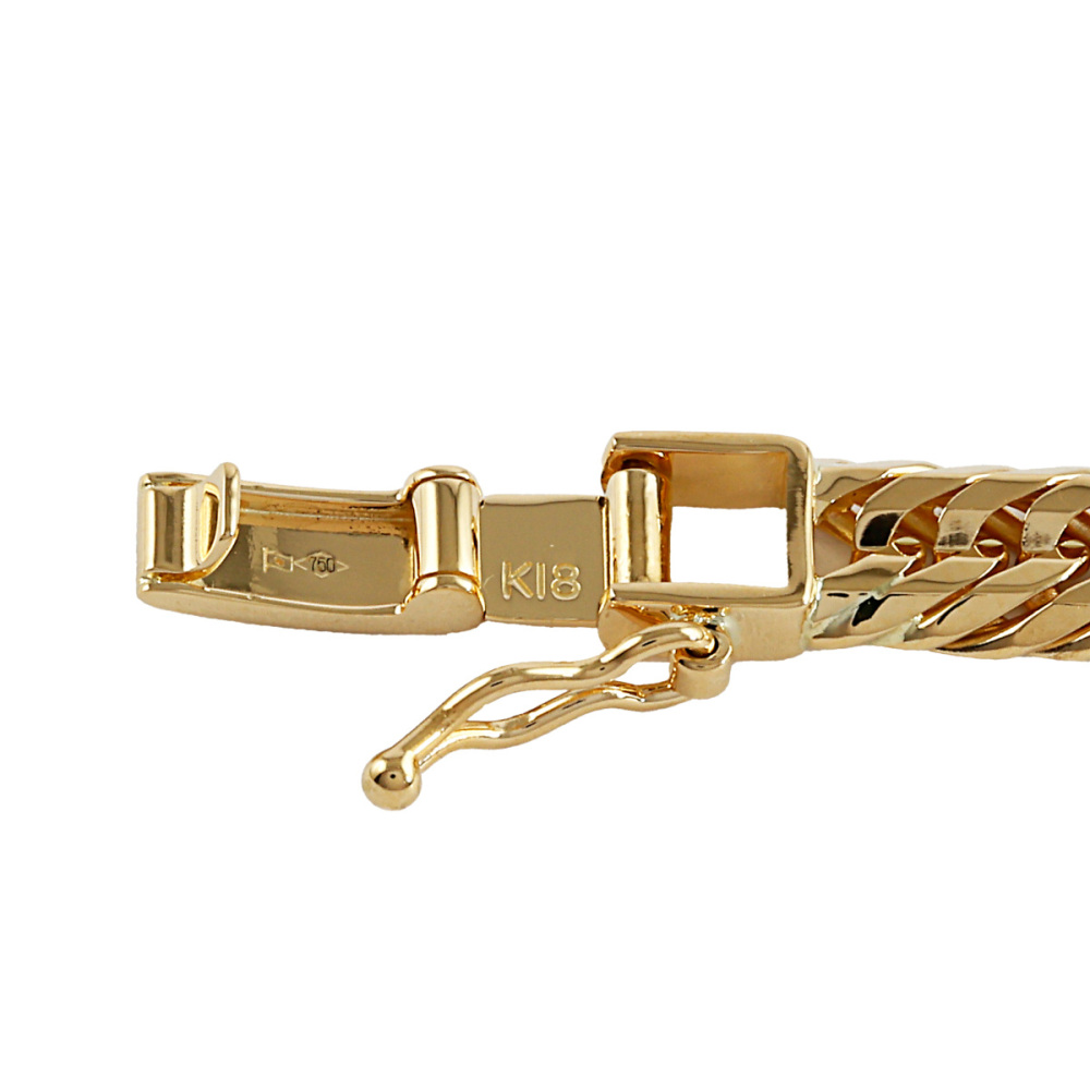 K18 喜平ネックレス 50cm 12面トリプルカット イエローゴールド K18イエローゴールド キヘイネックレス （12面カットトリプル） 30g