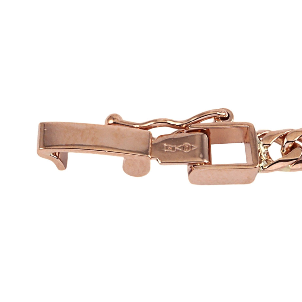 K18ピンクゴールド 喜平 ネックレス ダブル6面 約50cm 約20.22g