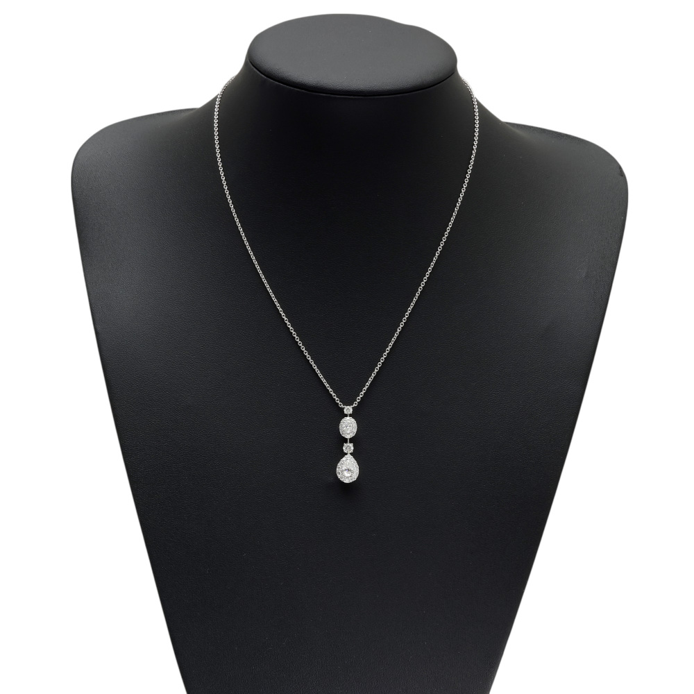 中古] グラフ アイコン オーバル＆ペアシェイプダイヤモンド