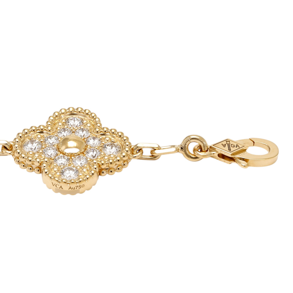 中古] ヴァンクリーフ&アーペル ヴィンテージアルハンブラ 5モチーフ