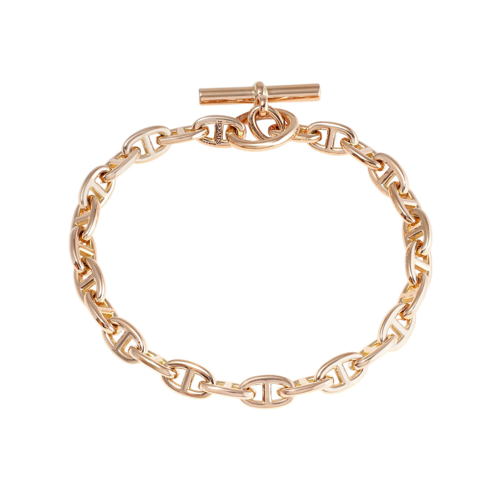 【新品】超希少★エルメス シェーヌダンクル TPM ブレスレット 26コマ 未使用] エルメス シェーヌダンクル TPM 26コマ H218832B