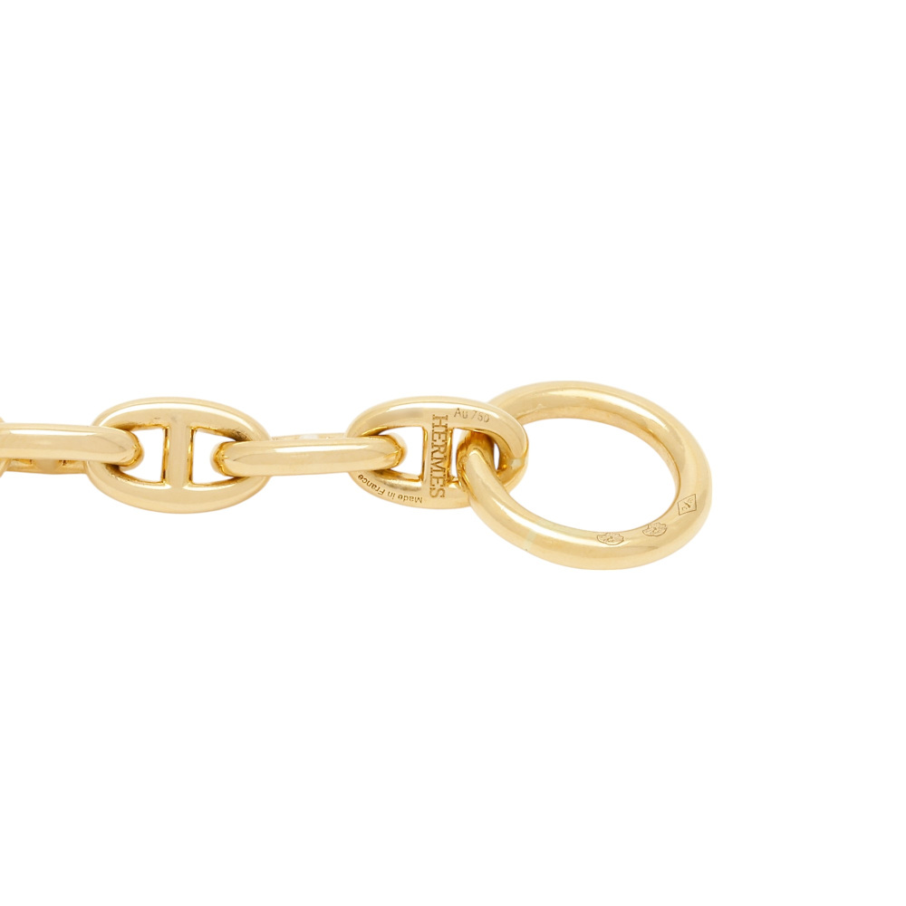 未使用] エルメス シェーヌダンクル TPM 62コマ J414401 ネックレス