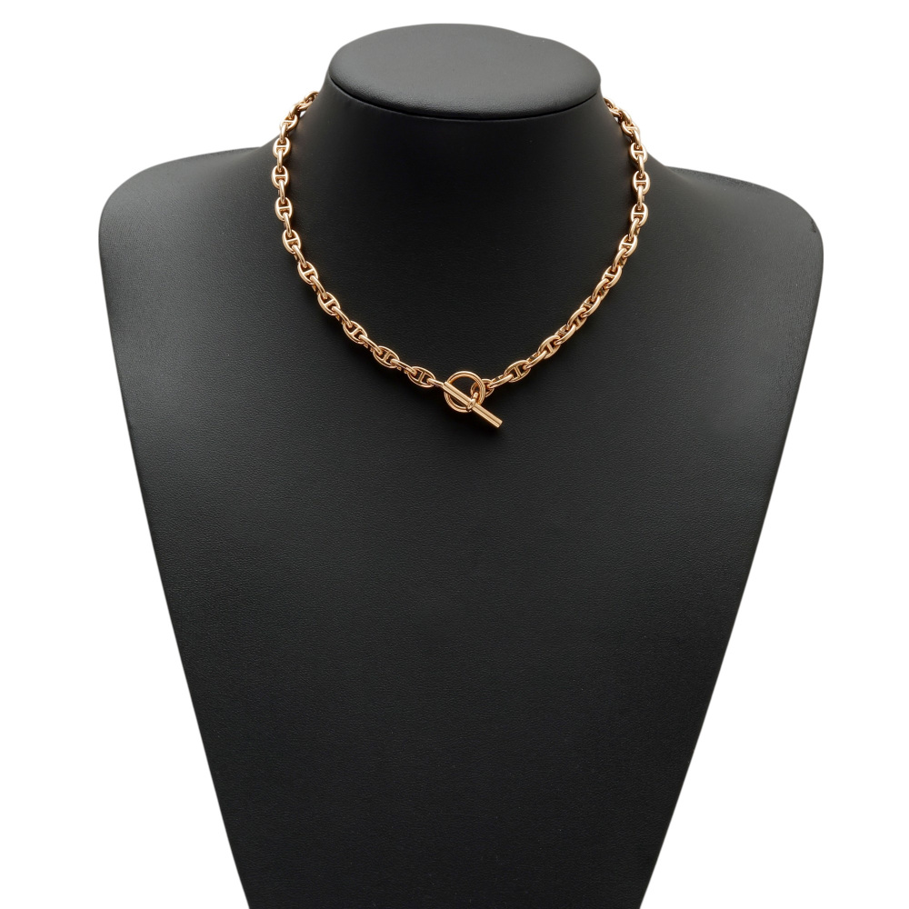 未使用] エルメス シェーヌダンクル TPM 62コマ J414515 ネックレス