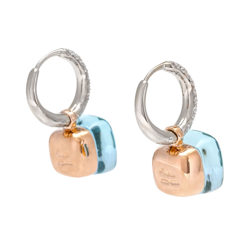 ポメラート　ピアス ホワイトトパーズ ヌード ピアス プチ[POB6010_O6000_000TB_0] Nudo