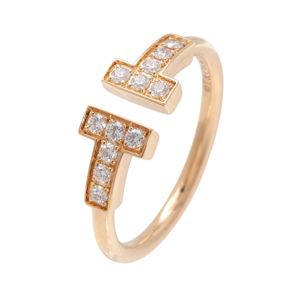 はーちゃん様　売約済み 8号ティファニー　Tiffany Tワイヤーリング Tiffany & Co. - 新品同様❤️ ティファニー Tワイヤーリング
