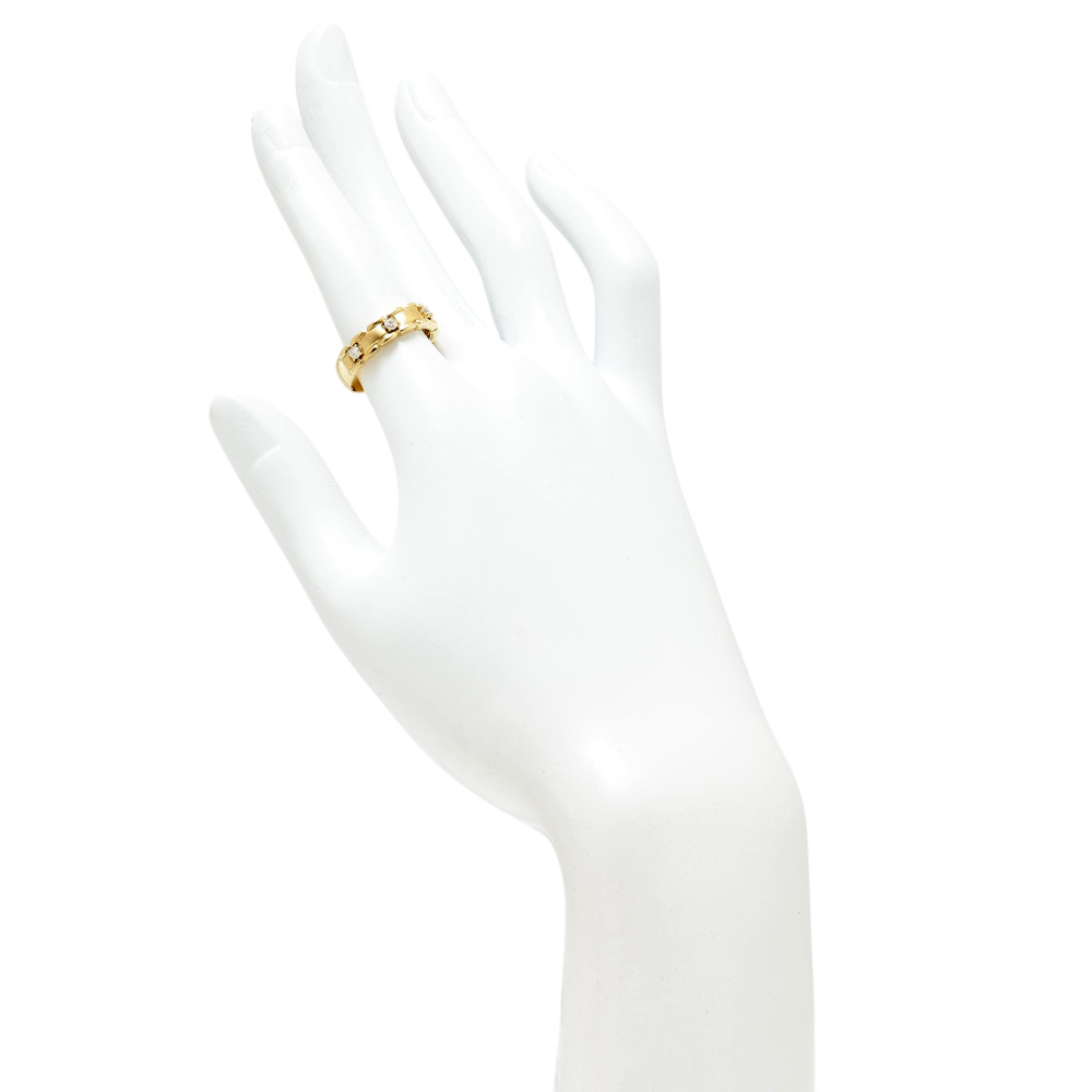 K18イエローゴールド ダイヤモンド リング J416055 | ユキザキセレクト