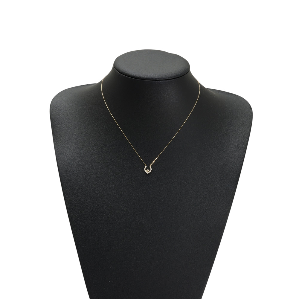 K18イエローゴールド ダイヤモンド ネックレス J417873 | ユキザキ