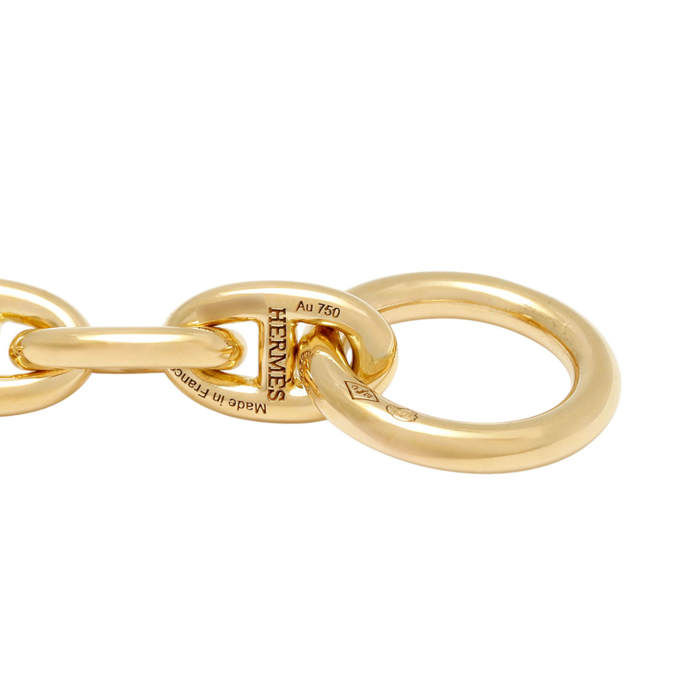 【新品未使用】エルメス　シェーヌダンクル　ブレスレット　TPM24 未使用] エルメス シェーヌダンクル TPM 24コマ J417923 ブレスレット