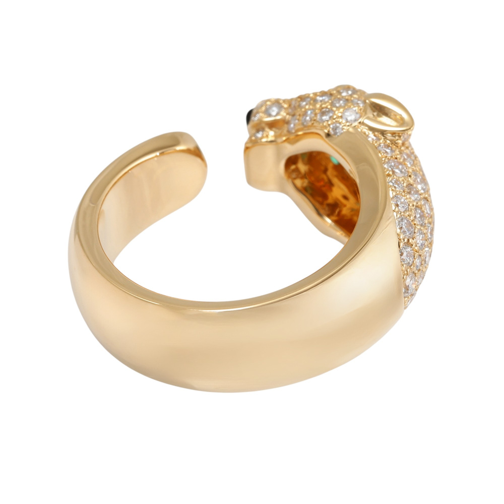 USED] Cartier Panthere De Cartier ring, medium model, semi-pave