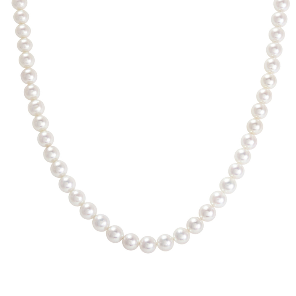ur jewelry パールネックレス 限定数5】パール ネックレス＆イヤリング(アコヤ真珠/7mm/無調色