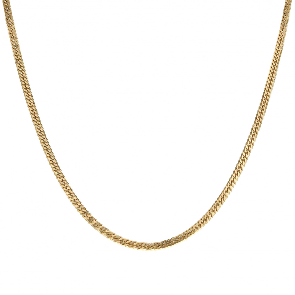 K18イエローゴールド 喜平 ネックレス ダブル6面 約60cm 約30.23g