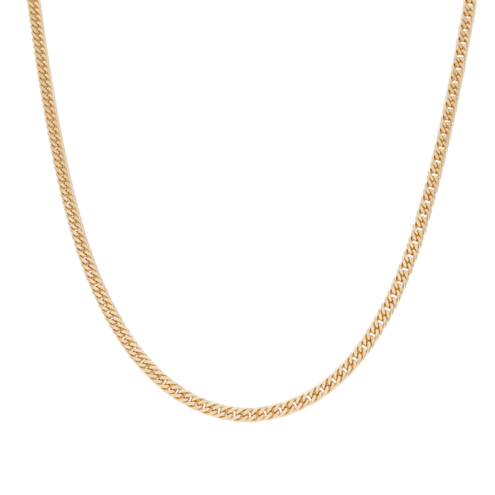 K18イエローゴールド 喜平 ネックレス ダブル6面 約60cm 約20.24g