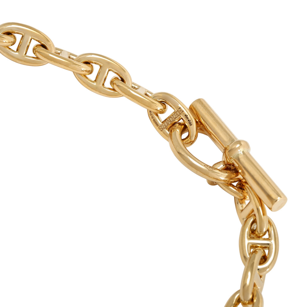 未使用] エルメス シェーヌダンクル TPM 62コマ J418893 ネックレス