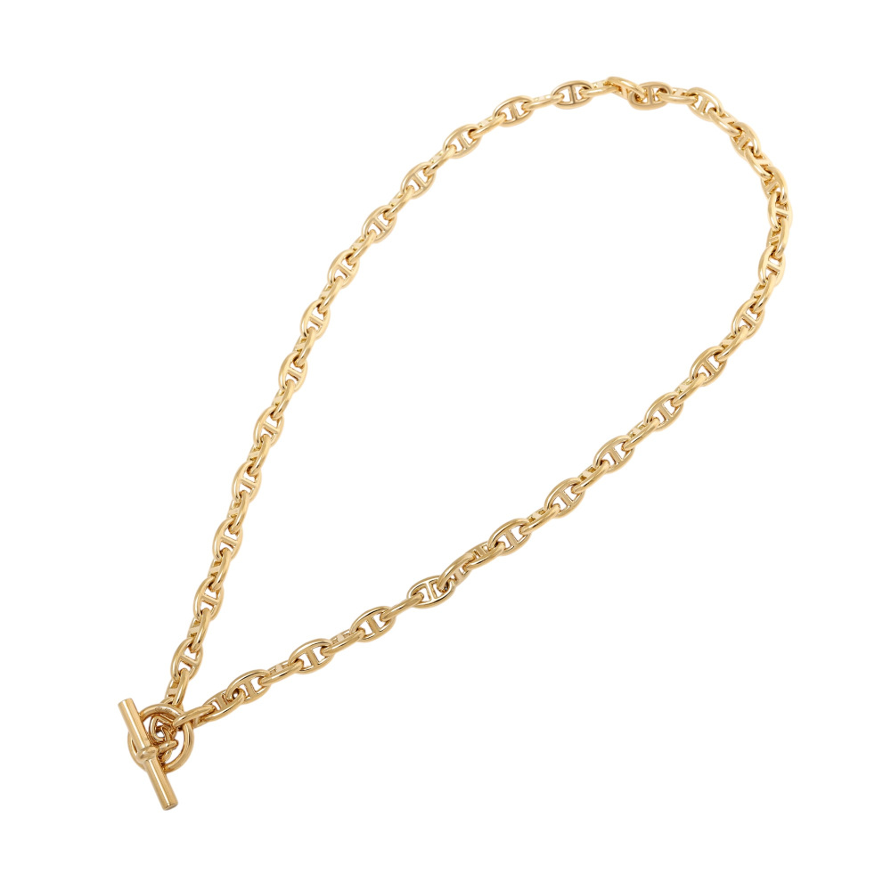 未使用] エルメス シェーヌダンクル TPM 62コマ J418893 ネックレス