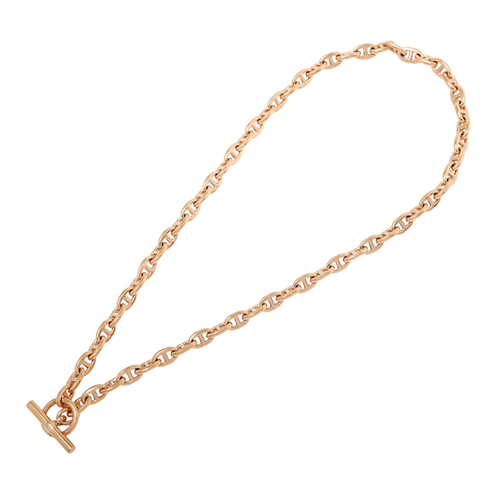 未使用] エルメス シェーヌダンクル TPM 62コマ J418894 ネックレス