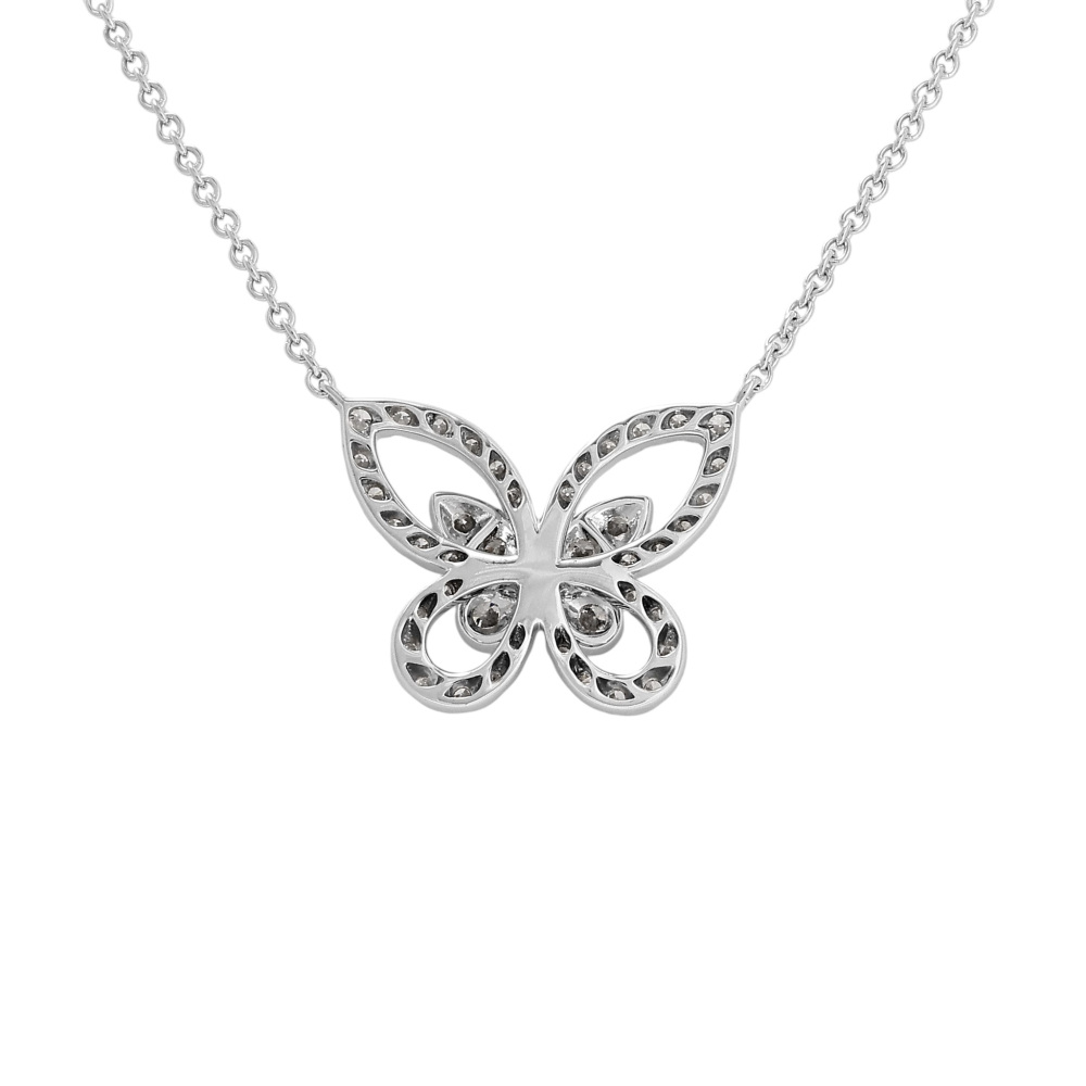 中古] グラフ バタフライシルエット ミニ RGP746.HI ネックレス