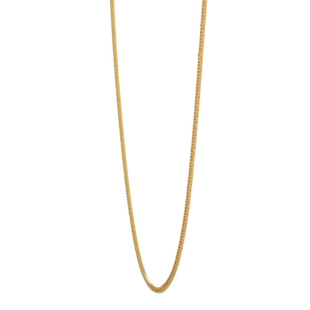 K18イエローゴールド 喜平 ネックレス ダブル6面 約60cm 約10.27g