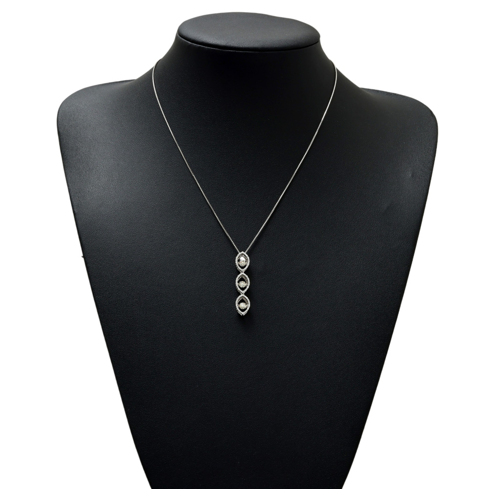 プラチナ900 プラチナ850 ダイヤモンド ネックレス J419702 | ユキザキ