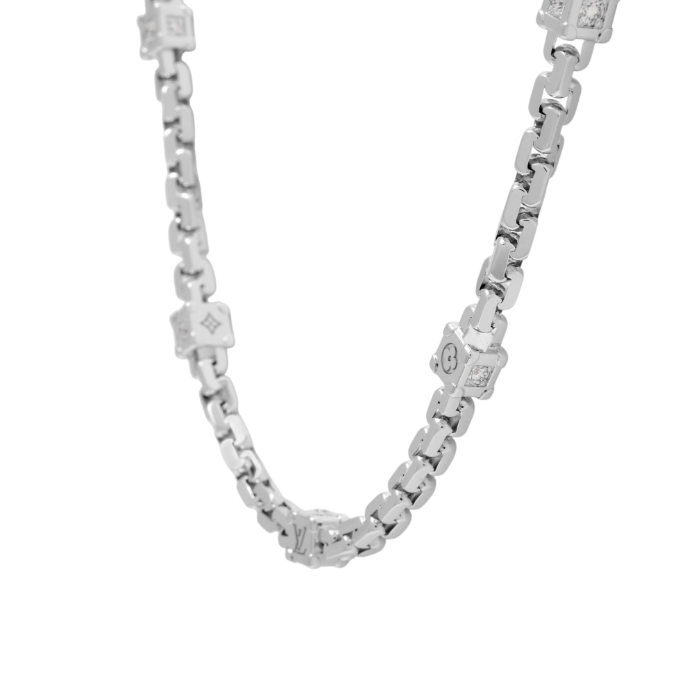 中古] ルイ・ヴィトン レ ガストン トランクネックレス Q94814