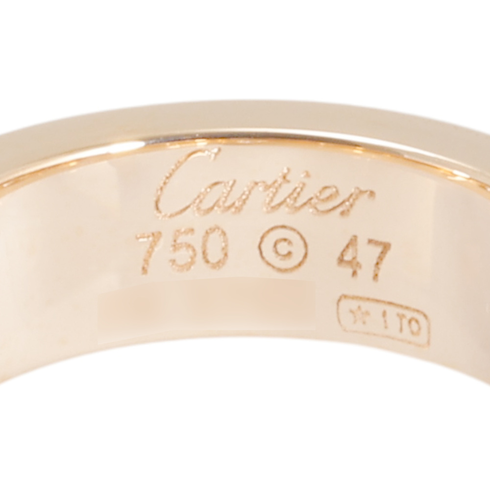 中古] カルティエ ラブ B4087500 リング J420251 | ジュエリーのゆきざき