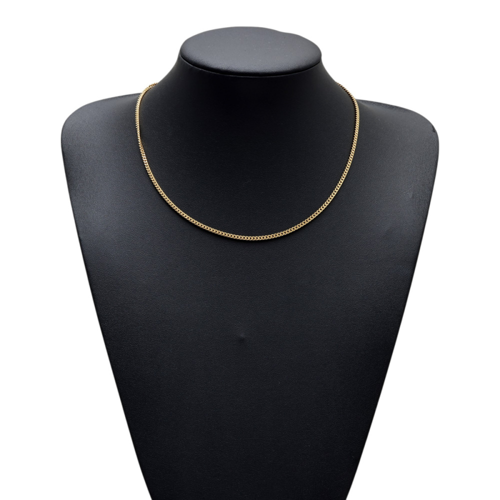 K18イエローゴールド 喜平 ネックレス シングル2面 約50cm 約20.4g