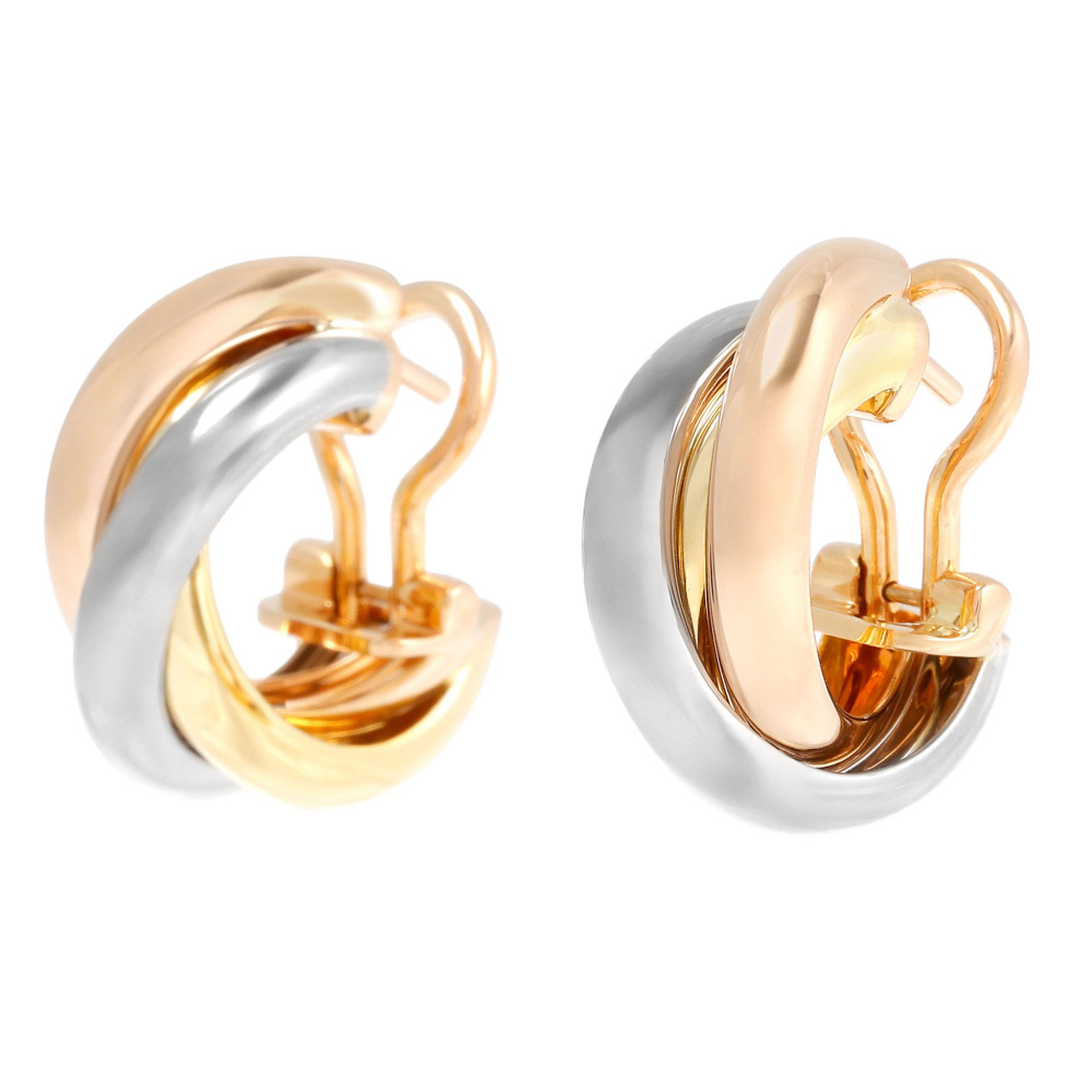 中古] カルティエ トリニティ クラシックモデル 80083231 ピアス