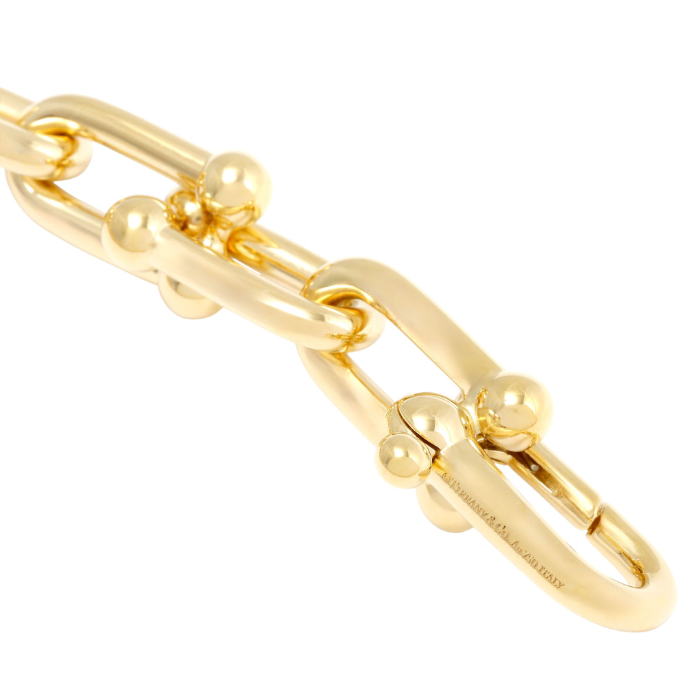 USED] Tiffany hardware large link medium 60153072 bracelet J420341
