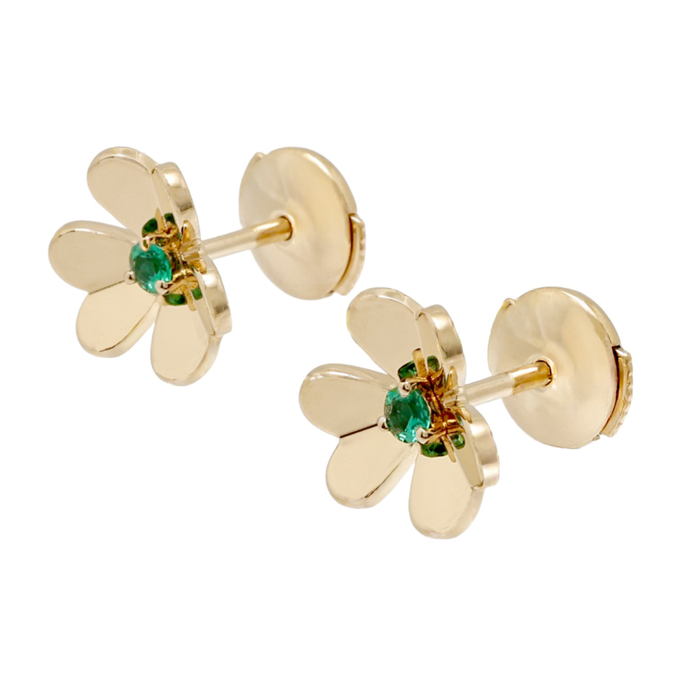 未使用] ヴァンクリーフ&アーペル フリヴォル ミニ VCARP7SD00 ピアス