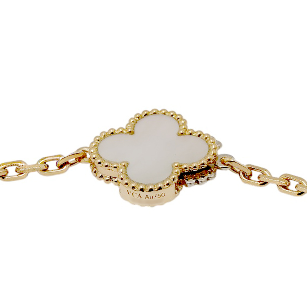 ブランドネックレス Van Cleef & Arpels マジックアルハンブラ ネックレス ゴールド