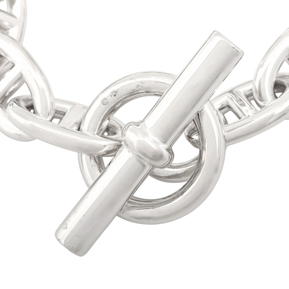 未使用] エルメス シェーヌダンクル TGM 11コマ H101995B ブレスレット