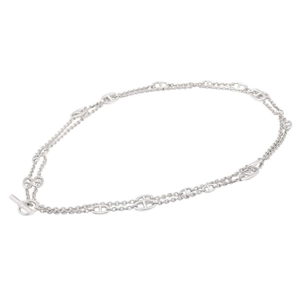 未使用] エルメス シェーヌダンクル H104569B ネックレス J420367