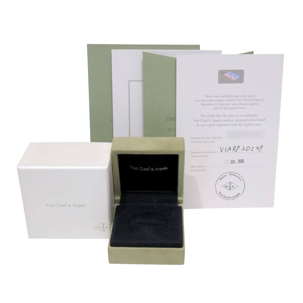中古] ヴァンクリーフ&アーペル フリヴォル リング 1フラワー スモール