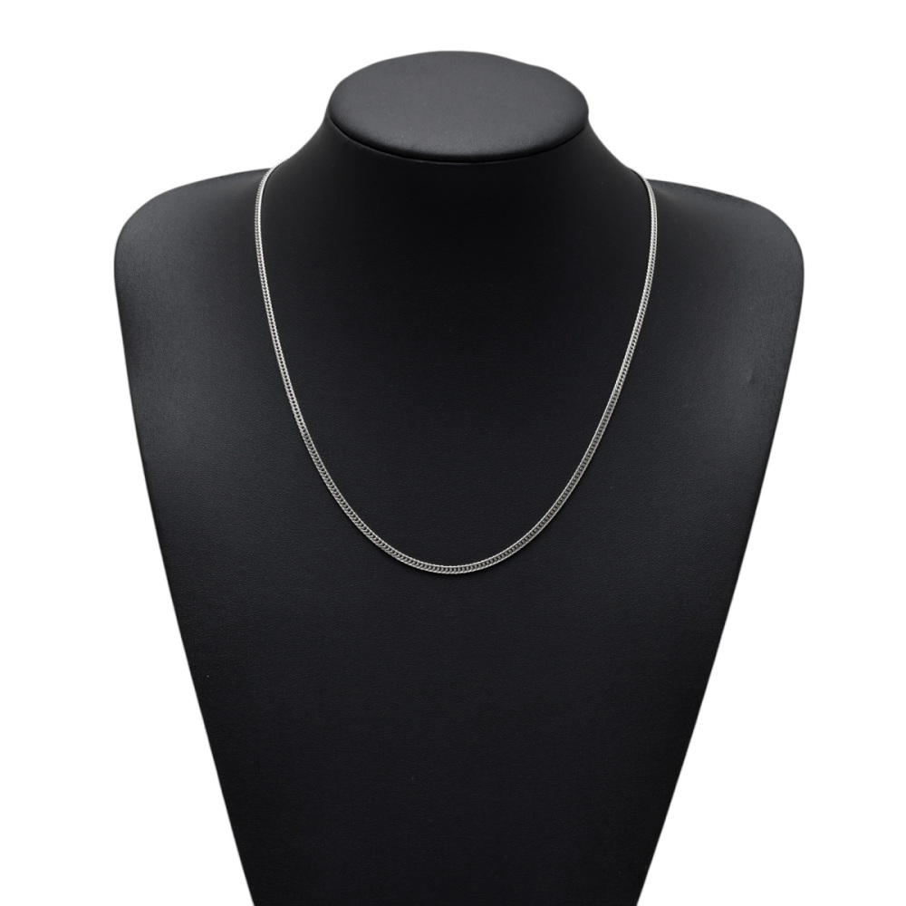 プラチナ850 喜平 ネックレス ダブル6面 約60cm 約11.04g J420707