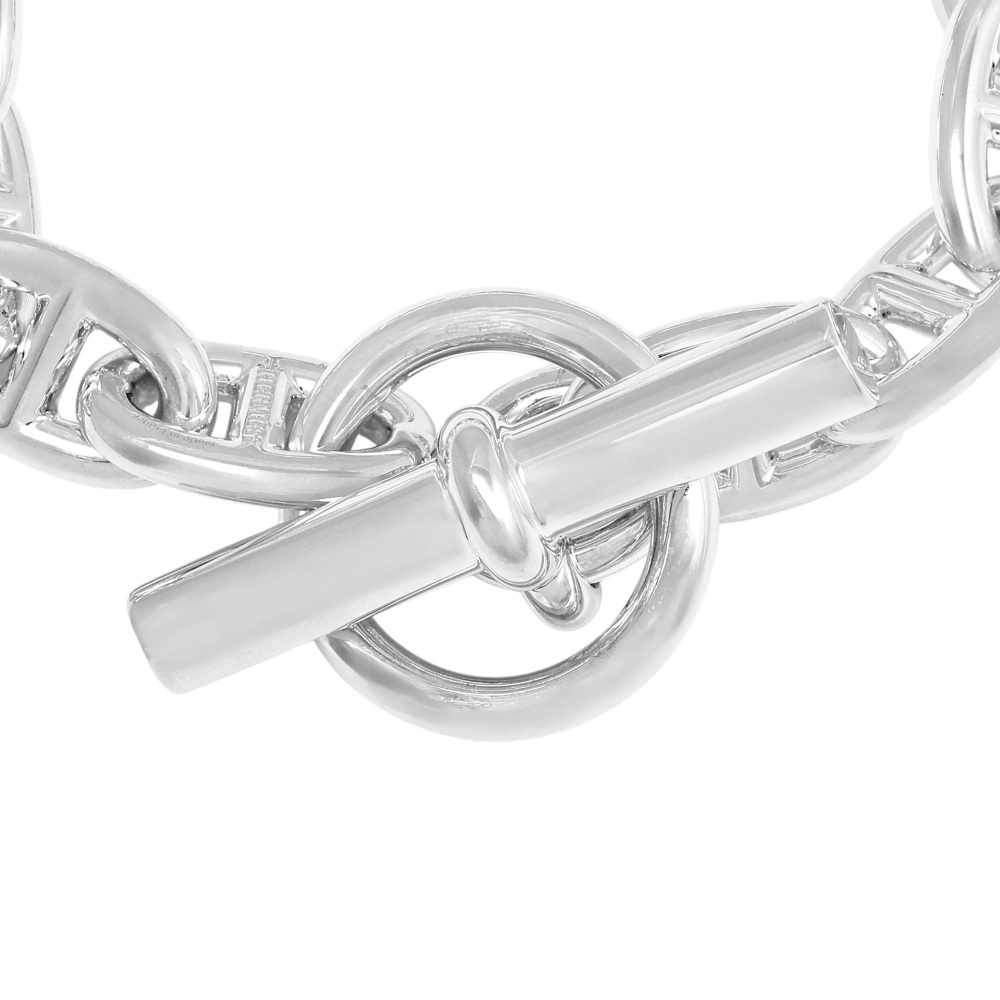 未使用] エルメス シェーヌダンクル MM 15コマ H101994B ブレスレット